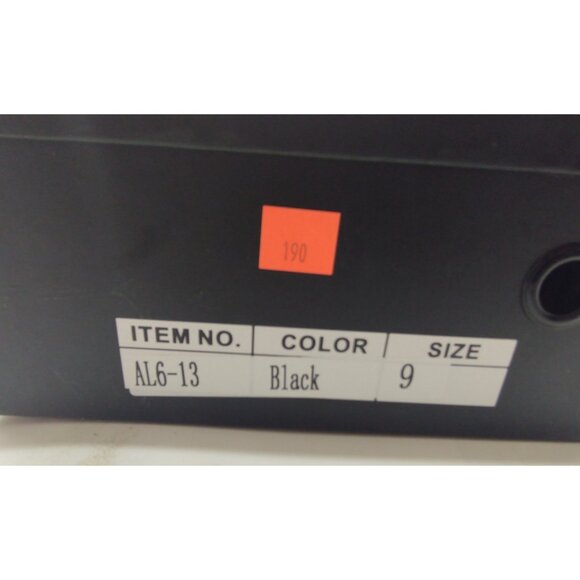 Snover AL6-13 Men's Black Leather Ankle Boots Premium Dress Footwear - Picture 5 of 16